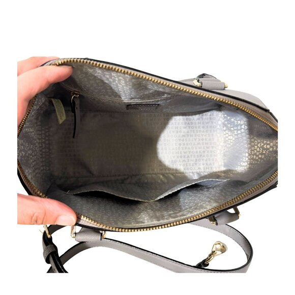 Kate Spade Gray Top Handle Bag - Picture 3 of 3